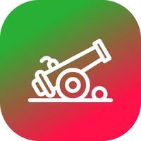 Cannon Creative Icon Design vector