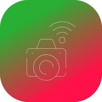 Smart Camera Creative Icon Design vector