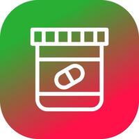 Pills Creative Icon Design vector