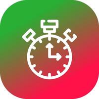 Timer Creative Icon Design vector