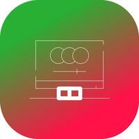 Digital Animation Creative Icon Design vector