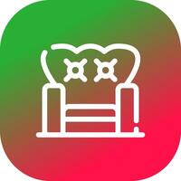 Armchair Creative Icon Design vector