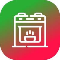 Oven Creative Icon Design vector