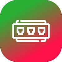 Hub Creative Icon Design vector