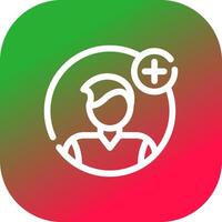 Create an Account Creative Icon Design vector