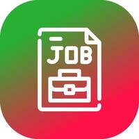 Job Creative Icon Design vector