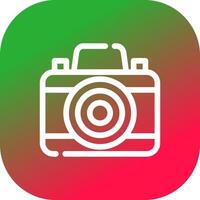 Camera Creative Icon Design vector