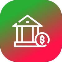 bancario Tarifa creativo icono diseño vector