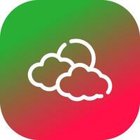 Clouds Creative Icon Design vector