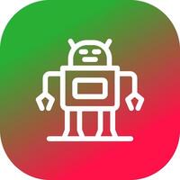 Robot Creative Icon Design vector