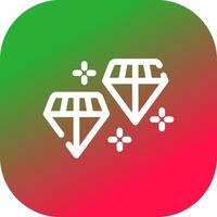 Diamonds Creative Icon Design vector