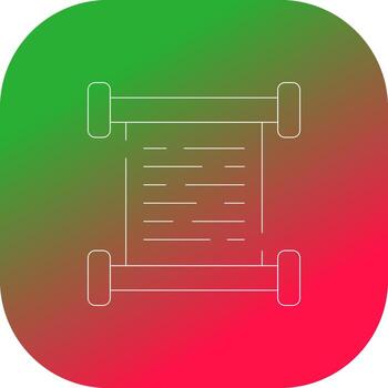 Scroll Creative Icon Design vector