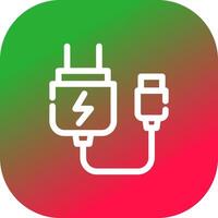 Charger Creative Icon Design vector