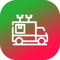 Delivery Creative Icon Design vector