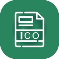 ico creativo icono diseño vector