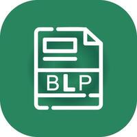 BLP Creative Icon Design vector