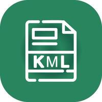 KML Creative Icon Design vector