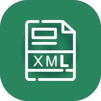 XML Creative Icon Design vector