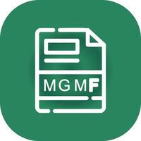 MGMF Creative Icon Design vector