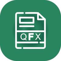 QFX Creative Icon Design vector