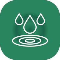 Water Creative Icon Design vector