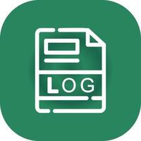LOG Creative Icon Design vector
