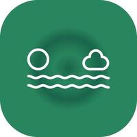 Sea Creative Icon Design vector