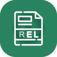 REL Creative Icon Design vector