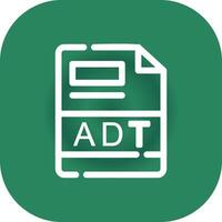 ADT Creative Icon Design vector