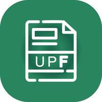 UPF Creative Icon Design vector