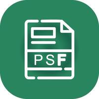 PSF Creative Icon Design vector