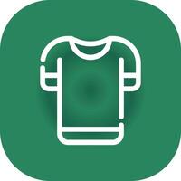 Glyph Gradient Circle Design vector
