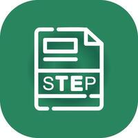 STEP Creative Icon Design vector