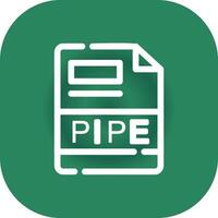 PIPE Creative Icon Design vector