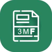 3MF Creative Icon Design vector