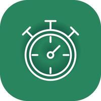 Stopwatch Creative Icon Design vector