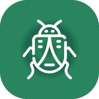 Bug Creative Icon Design vector