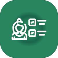 Qualification Creative Icon Design vector