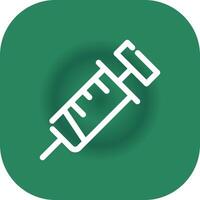 Injection Creative Icon Design vector