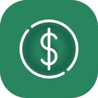 Money Creative Icon Design vector
