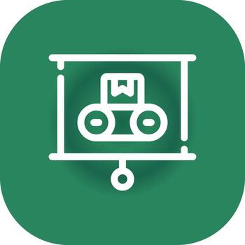 Machine Learning Creative Icon Design vector