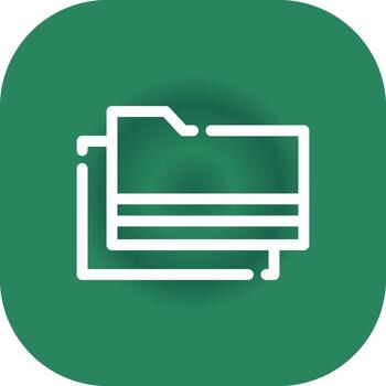 Folder Creative Icon Design vector