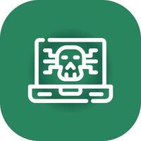 Malware Creative Icon Design vector