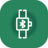 Bluetooth Creative Icon Design vector