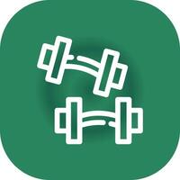 Workout Creative Icon Design vector