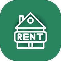 Rent Creative Icon Design vector