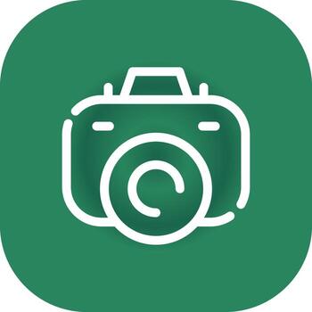 Camera Creative Icon Design vector