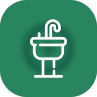 Sink Creative Icon Design vector