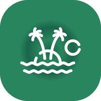 Island Creative Icon Design vector