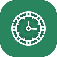 Clock Creative Icon Design vector